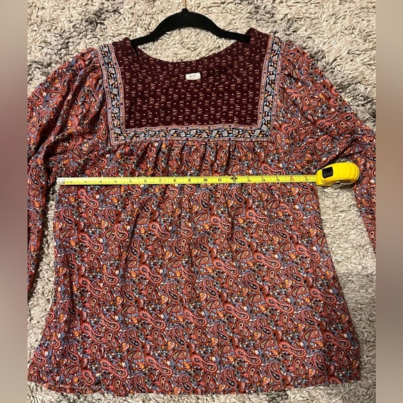 Gap size M flowy boho blouse (F102) - Picture 8 of 9